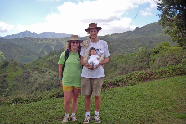 Family, 2/5/06 Kuilau Trail