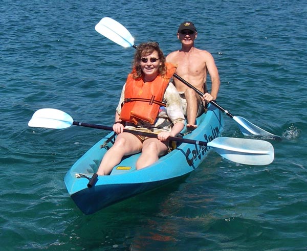 kayaking