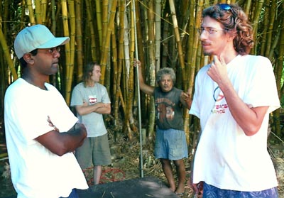 Ruwan and Andy Debating