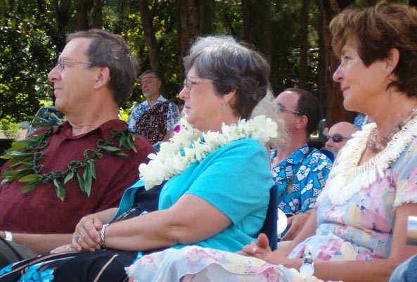 Family Watching Hula