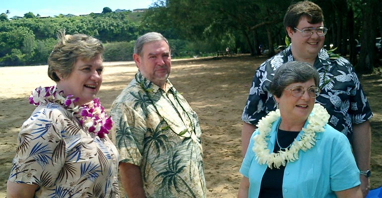 Andys Family at the Beach