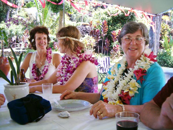 Barbara, Sonja and Rosemary